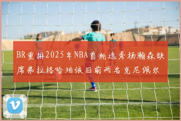BR重排2025年NBA首轮选秀杨瀚森缺席弗拉格哈珀依旧前两名克尼佩尔锁定探花位