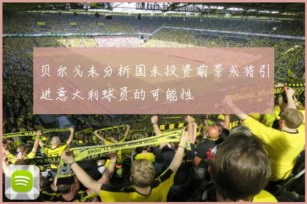 贝尔戈米分析国米投资前景或将引进意大利球员的可能性